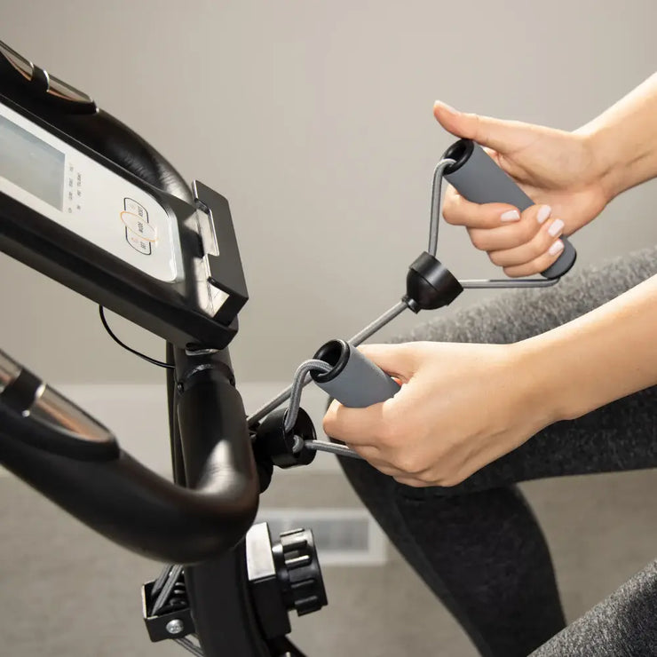 R8 Foldable Exercise Bike w. Upper Body Resistance