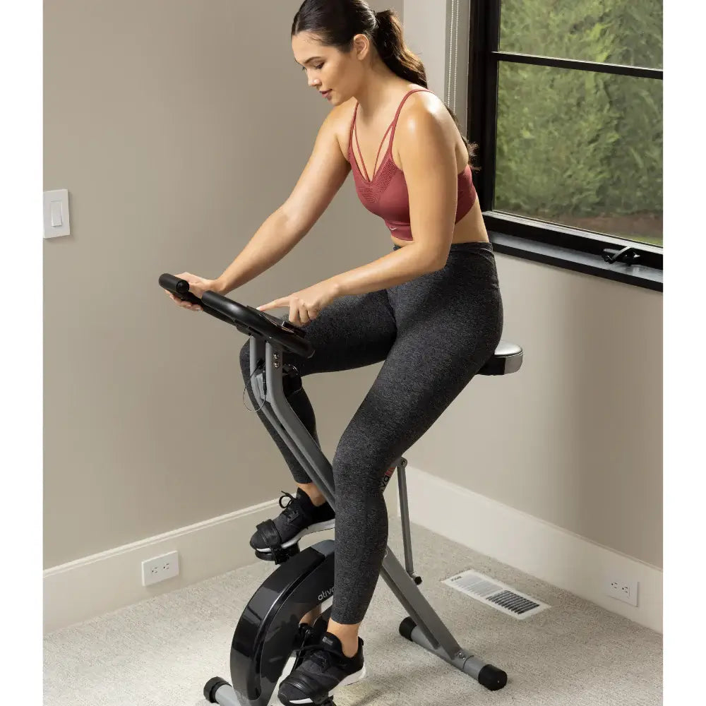 X8 Foldable Bike w. Health Monitor